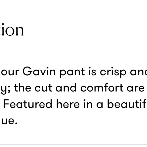 Classic Prep Gavin Horizontal Cord Pant in Medieval Blue Size 7 - Picture 5 of 5